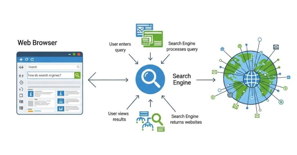 Search engine browser