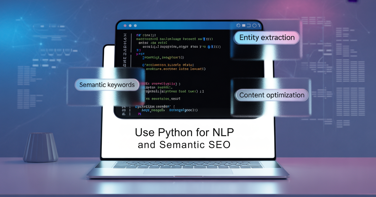 how to use python for nlp and semantic seo​