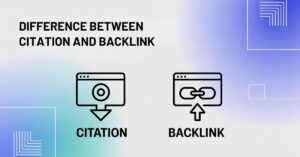 DIFFERENCE BETWEEN CITATION AND BACKLINK